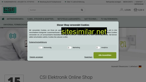 csi-elektronik.de alternative sites