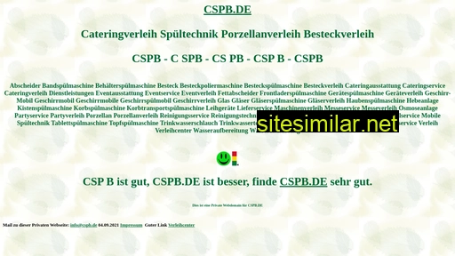 cspb.de alternative sites