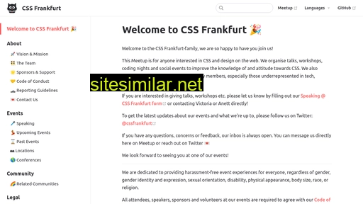 cssfrankfurt.de alternative sites