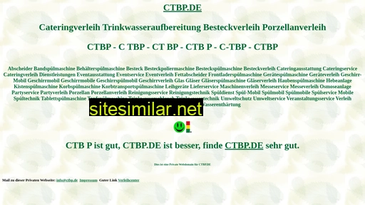 ctbp.de alternative sites