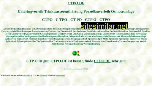 ctpo.de alternative sites