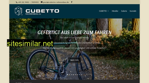 cubetto-rahmenbau.de alternative sites