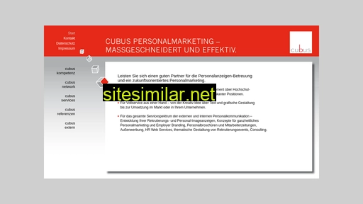 cubus-personalmarketing.de alternative sites