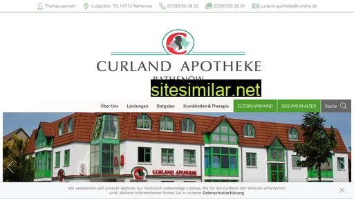 curland-apotheke.de alternative sites