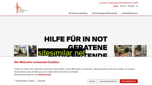 cusanus-traegergesellschaft-trier.de alternative sites