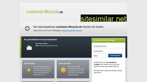 customer-lifecycle.de alternative sites