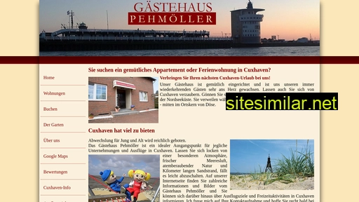 cuxhaven-gaestehaus-pehmoeller.de alternative sites