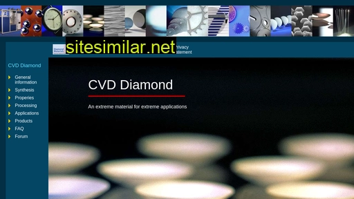 Cvd-diamant similar sites
