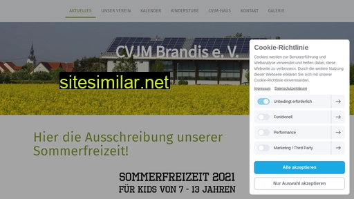 Cvjm-brandis similar sites