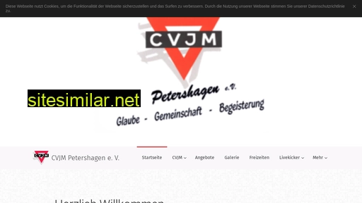 cvjm-petershagen.de alternative sites