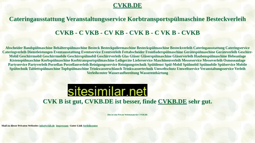 cvkb.de alternative sites