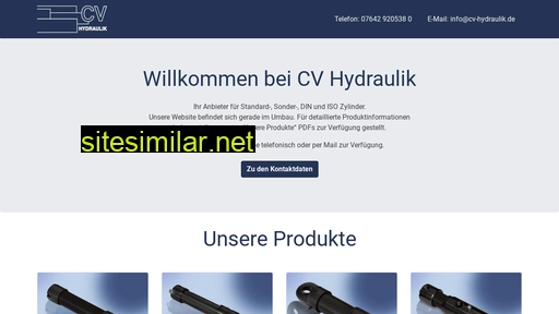 cv-hydraulik.de alternative sites