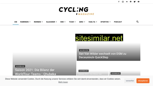 cyclingmagazine.de alternative sites