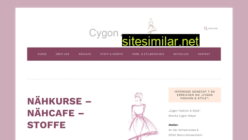 Cygon-fashion similar sites