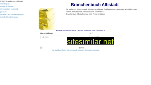 Cylex-branchenbuch-albstadt similar sites