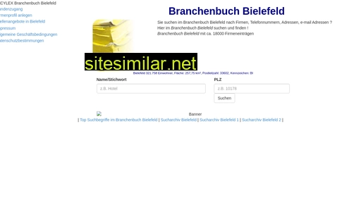 Cylex-branchenbuch-bielefeld similar sites