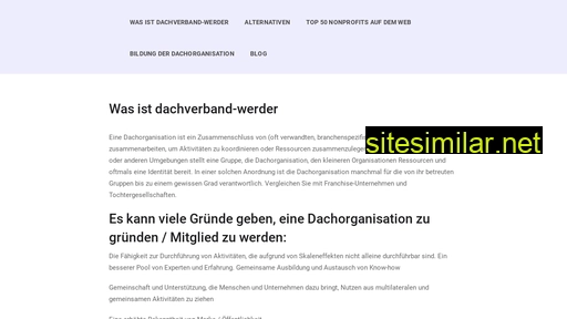 dachverband-werder.de alternative sites