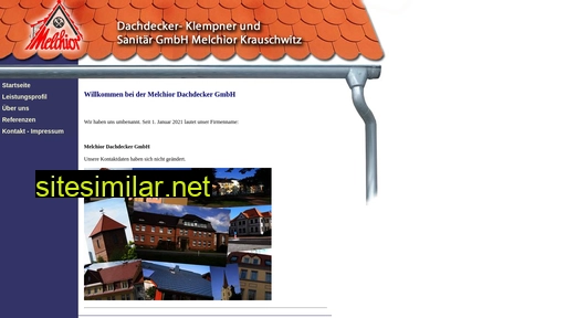 dachdecker-melchior.de alternative sites