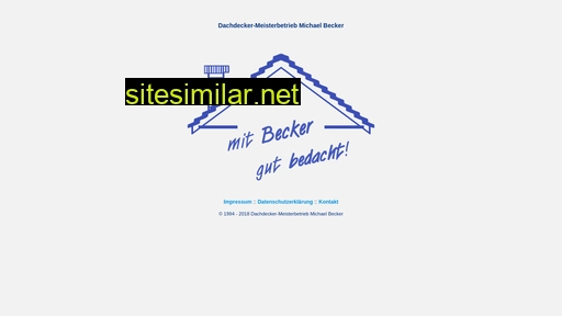dachdeckermeister-becker.de alternative sites