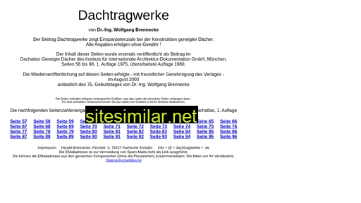 dach-tragwerke.de alternative sites