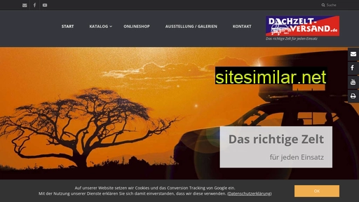 dachzelt-versand.de alternative sites