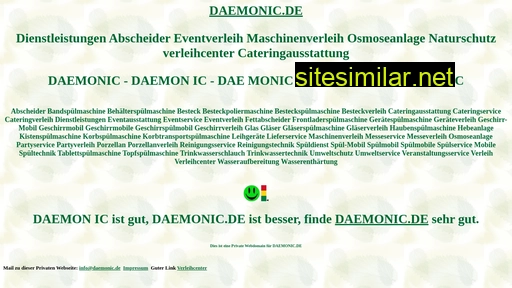 daemonic.de alternative sites