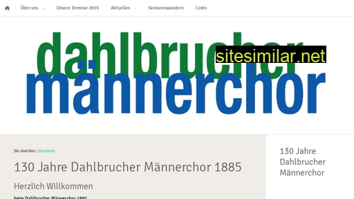 Dahlbrucher-maennerchor similar sites