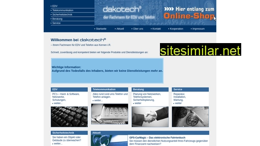 Dakotech similar sites