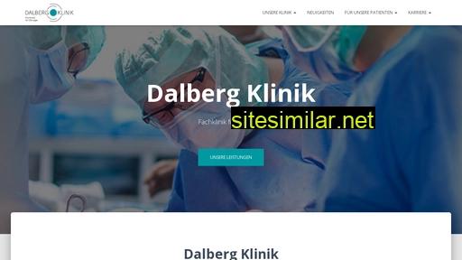 dalberg-klinik.de alternative sites