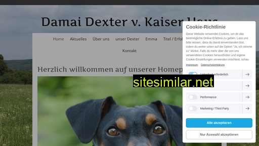 Damai-dexter-vom-kaiser-haus similar sites
