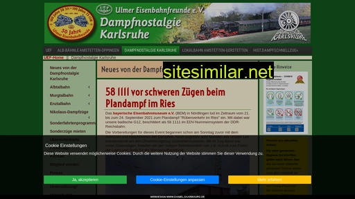 dampfnostalgie-karlsruhe.de alternative sites