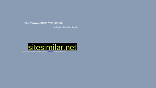 daniel-wittmann.de alternative sites