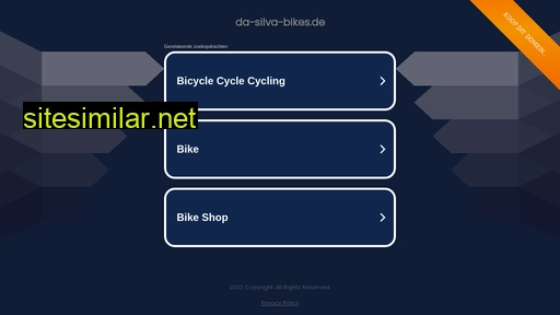 da-silva-bikes.de alternative sites
