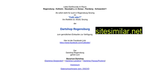 dartshop-regensburg.de alternative sites