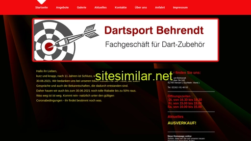 dartsport-behrendt.de alternative sites