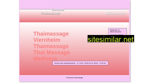 darunee-thaimassage.de alternative sites