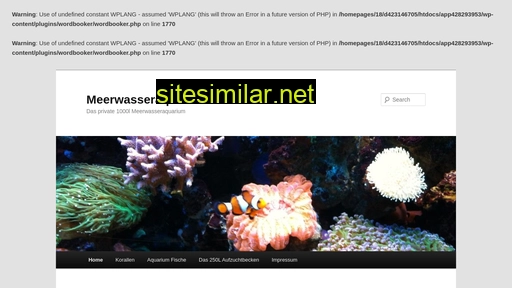 dasmeerwasseraquarium.de alternative sites