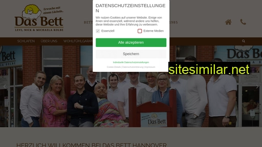 das-bett-hannover.de alternative sites