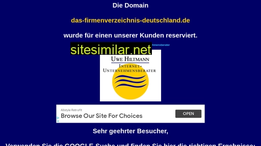 das-firmenverzeichnis-deutschland.de alternative sites