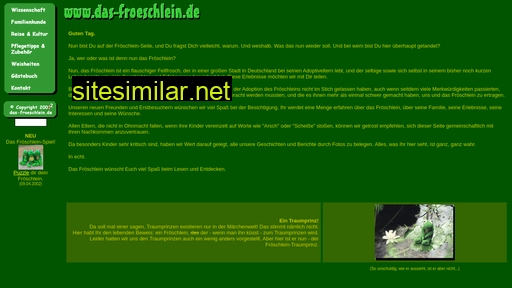 das-froeschlein.de alternative sites