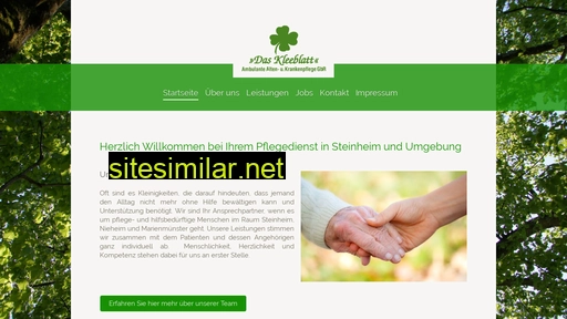das-kleeblatt-pflegedienst.de alternative sites
