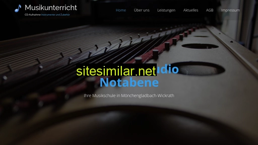 das-musikstudio-notabene.de alternative sites
