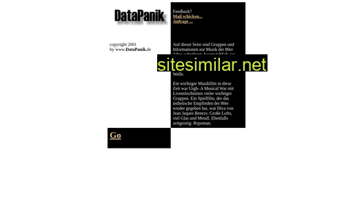datapanik.de alternative sites