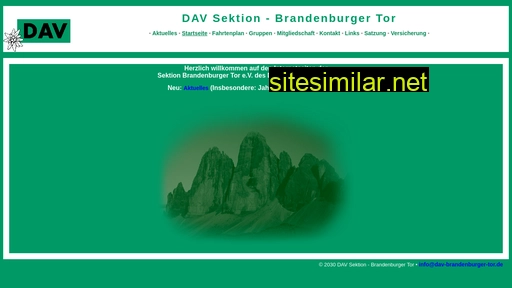 dav-brandenburger-tor.de alternative sites