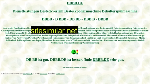 dbbb.de alternative sites