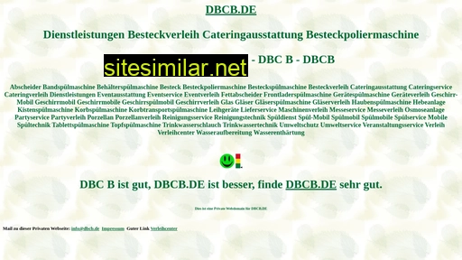 Dbcb similar sites