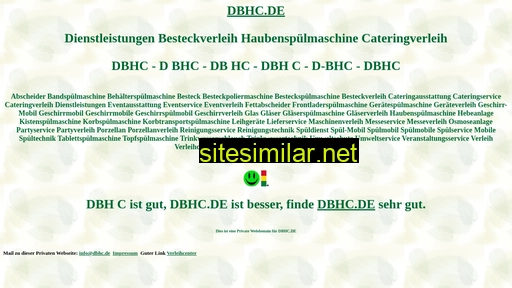 dbhc.de alternative sites
