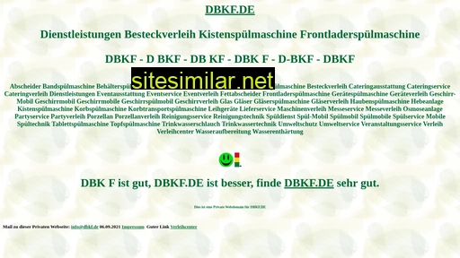 dbkf.de alternative sites