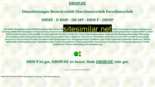 dbmp.de alternative sites