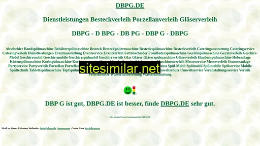 Dbpg similar sites